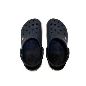 Crocs Crocband Clog Navy Blue Red White Kids Size M4 W6 232085